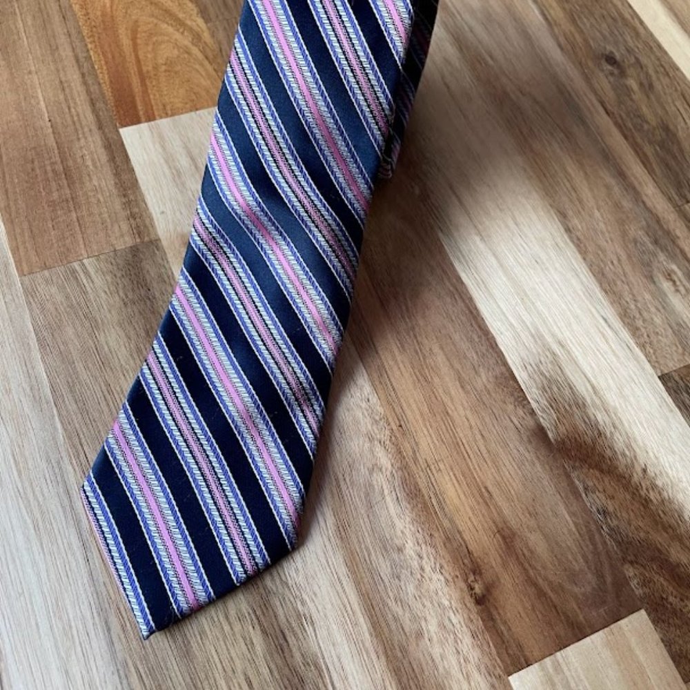 Bergamo New York Striped Tie